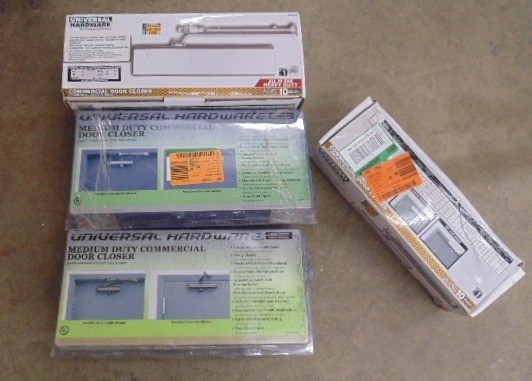 lot 315 image: Universal Industrial Door Closers - 5 Pack