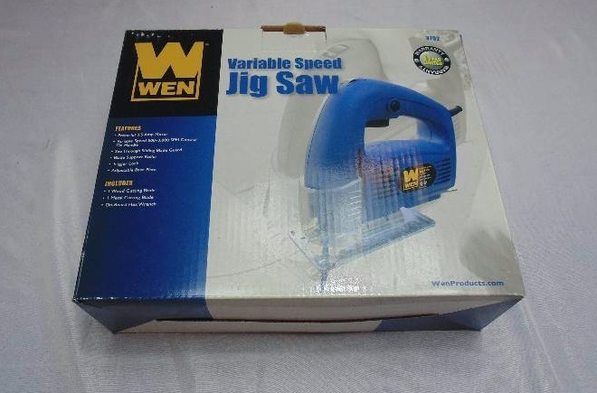 lot 736 image: WEN 3702 Variable Speed Jig Saw