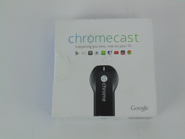 lot 56 image: Google Chromecast HD Digital Media Player HDMI Streaming