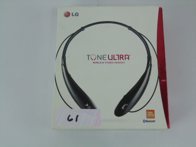 lot 61 image: LG Electronics Tone Ultra (HBS-800) Bluetooth Stereo Headset