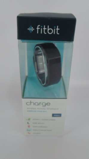 lot 65 image: Fitbit Charge Wireless Activity Wristband - Black - Small