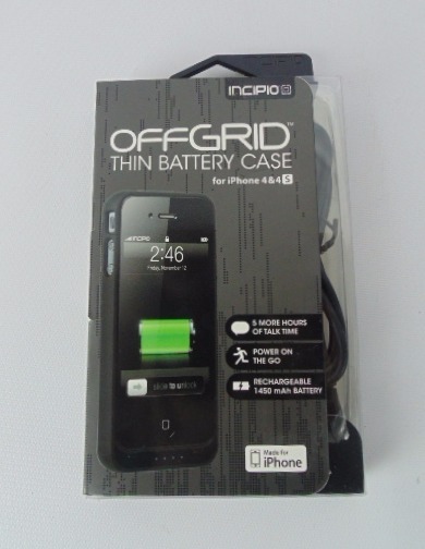 lot 251 image: Incipio iPhone 44S offGRID Backup Battery Case - Black