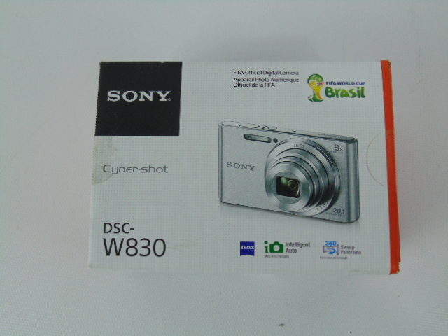 lot 257 image: Sony DSCW830 20.1 MP Digital Camera with 2.7-Inch LCD - Silver