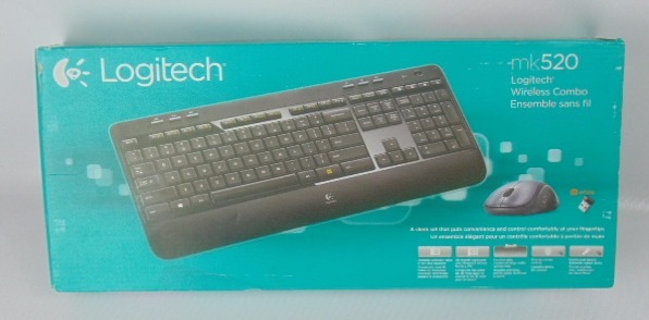 lot 265 image: Logitech Wireless Combo Mk520 With Keyboard and Mouse