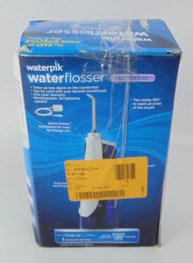 lot 278 image: Waterpik Waterflosser Cordless Rechargeable WP-360W