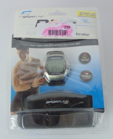 lot 279 image: Sportline Duo 1010 Heart Rate Monitor Watch