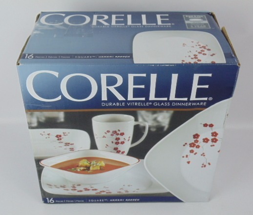 lot 286 image: Corelle Hanami Garden 16-pc Set