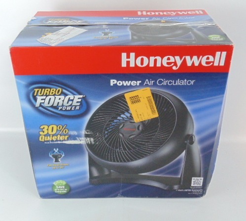 lot 288 image: Honeywell Whole Room Air Circulator FloorTable Fan, HT-908