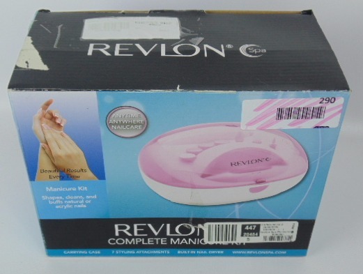 lot 290 image: Revlon Complete Manicure Kit, PinkWhite