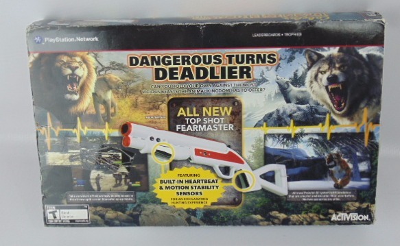 lot 300 image: Cabelas Dangerous Hunts 2013 with Gun - Playstation 3