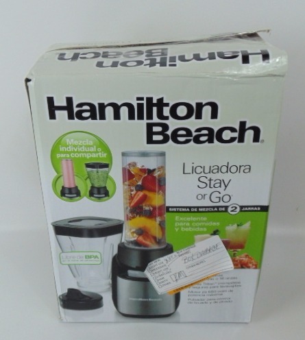 lot 301 image: Hamilton Beach 52401 Two Jar Blender System - Black