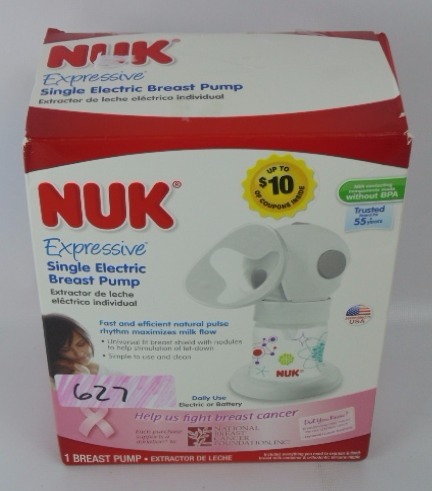 lot 627 image: NUK Expressive Single Electric Breast Pump