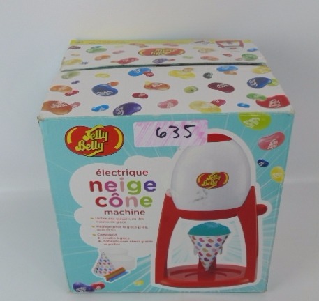 lot 635 image: Jelly Belly Flavor Snow Ice Shaver - Red