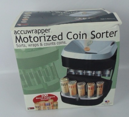 lot 642 image: Accuwrapper Motorized Coin Sorter