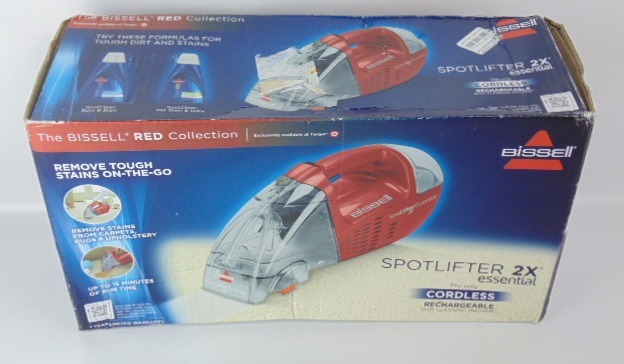 lot 650 image: Spotlifter 2X Essential Cordless Rechargeable Spot Cleaning Machine