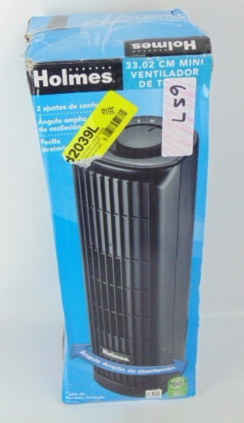 lot 657 image: Holmes 13 Personal Tower Fan - Black