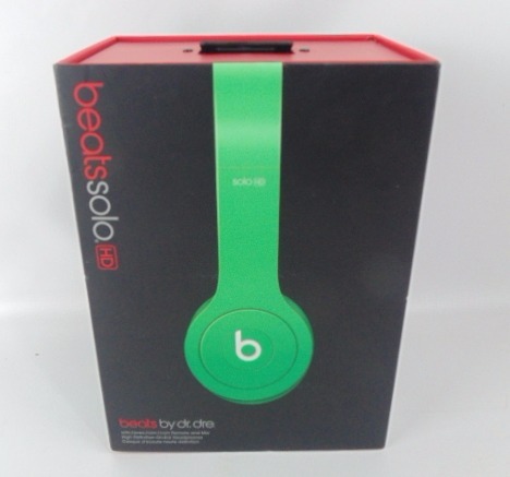 lot 785 image: Beats Solo HD On-Ear Headphone - Green