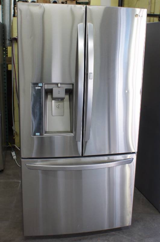 lot 1 image: LG Refrigerator - Model #(LFXS29766S)