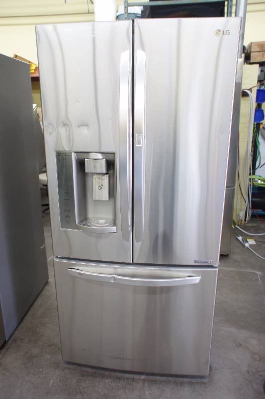 lot 2 image: LG Refrigerator - Model #(LFXS24663S)