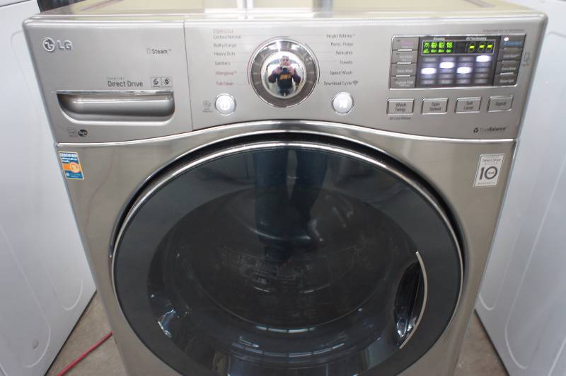 lot 9 image: LG Washer Model #(WM3570HVA)
