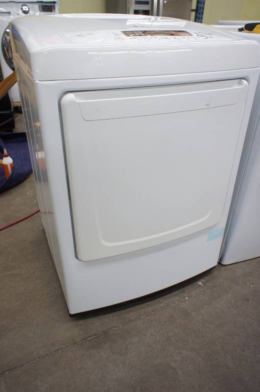 lot 10 image: LG Gas Dryer Model #(DLG1102W)