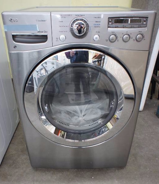 lot 12 image: LG Electric Dryer Model #(DLEX3250V)