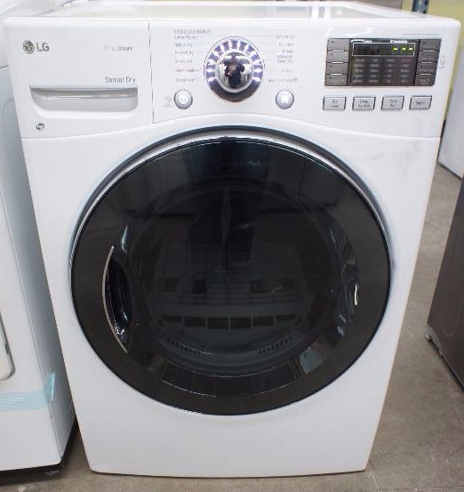lot 13 image: LG Gas Dryer Model #(DLGX3571W)