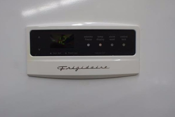 lot 6 image: Frigidaire Upright Freezer Model #(FKFH21F7HWA)