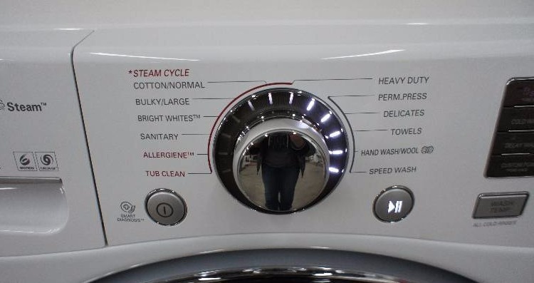lot 14 image: LG Washer Model # (WM3470HWA)