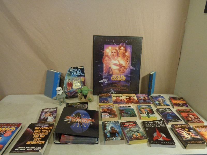 Star Trek and Star Wars Memorbilia