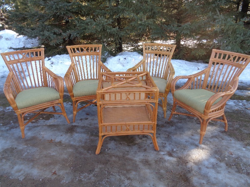 Bamboo Style Lawn Furniture