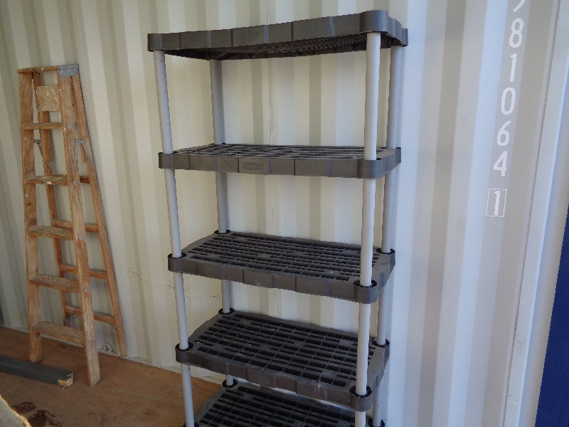 5 Tier Rubbermaid Shelf