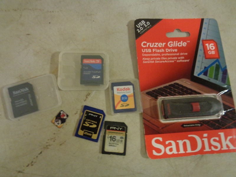 Memory Cards and Adapters