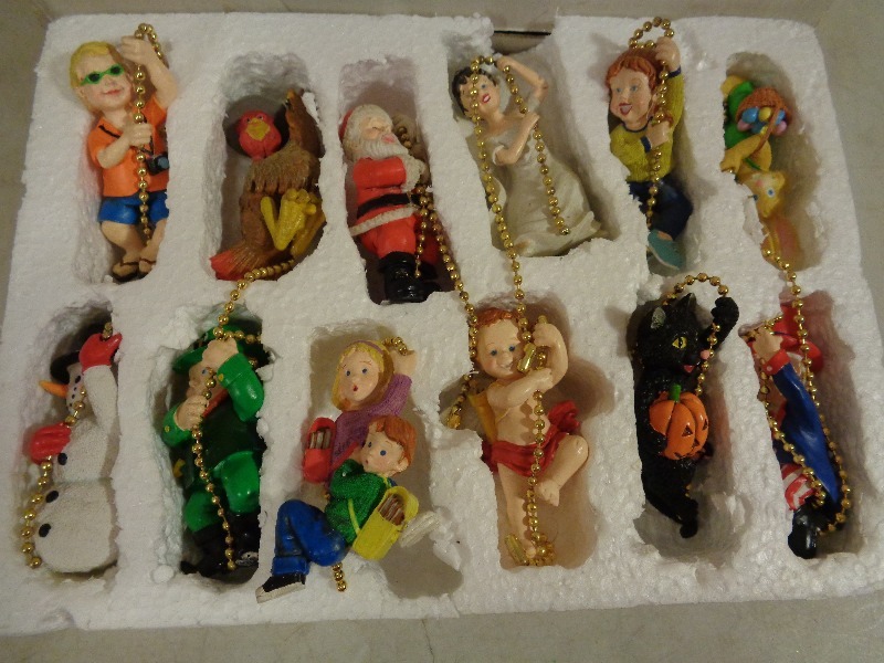 Set of Seasonal Ceiling Fan Pulls