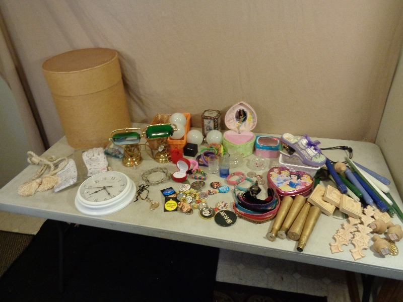 Buttons, Decor, Mini Lamps, and More