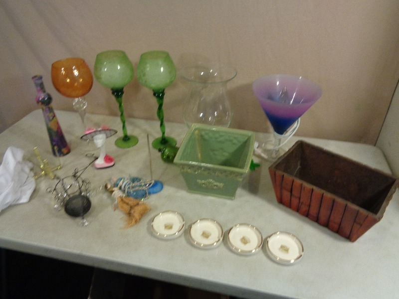 Vases, Lamp, Decor and More
