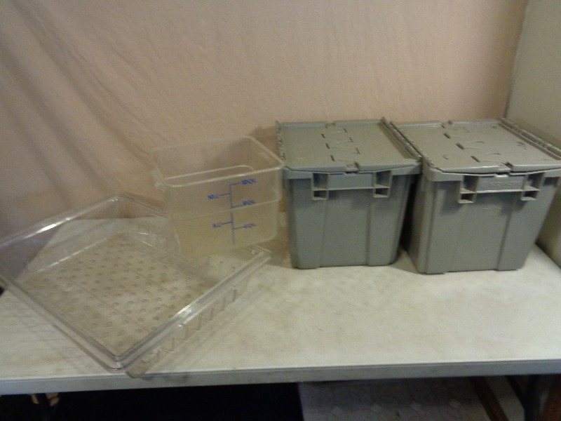 Totes, and Food Prep Containers