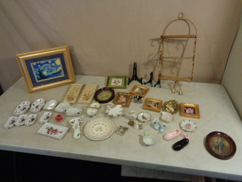 Framed Print, Porcelain, Pictures, etc.