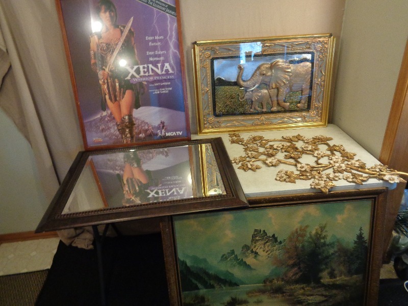 Neat 3D Framed Picture, Mirror,  and More
