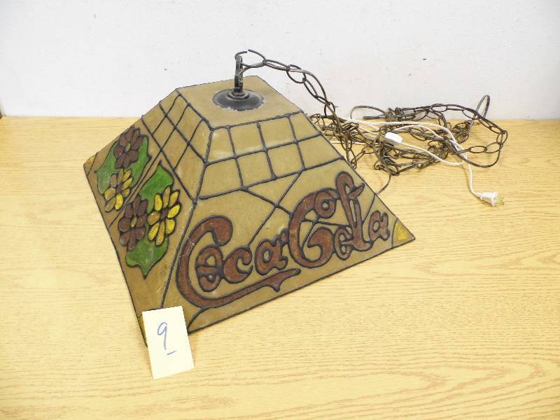 Coca Cola Hanging Light Fixture