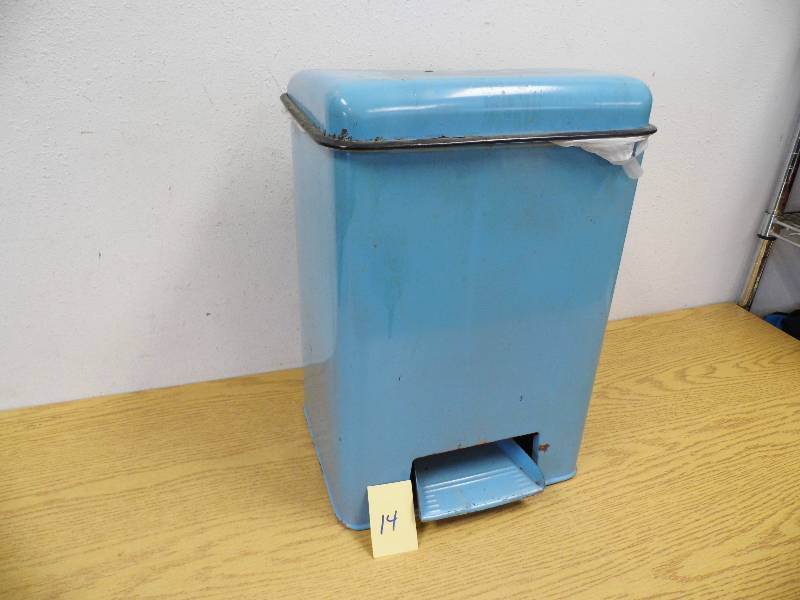 Metal Garbage Can