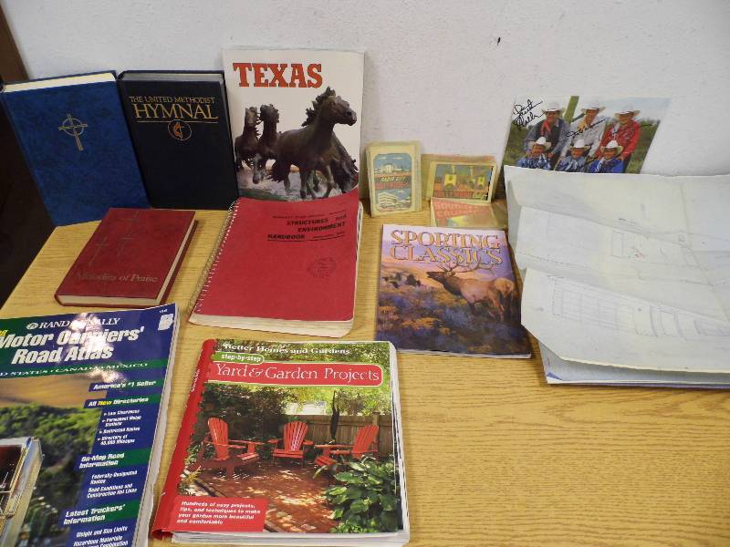 Collector Stickers, Blue Prints, Books
