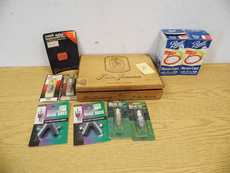Ball Lids, Spark Plugs, Bike Brake Shoes