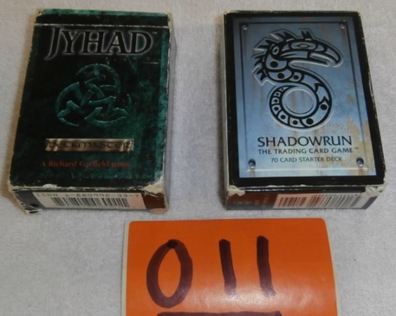 lot 11 image: Two Sets of Game Cards