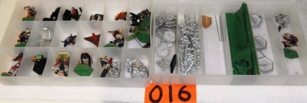 lot 16 image: Two Boxes of Metal Game Figures
