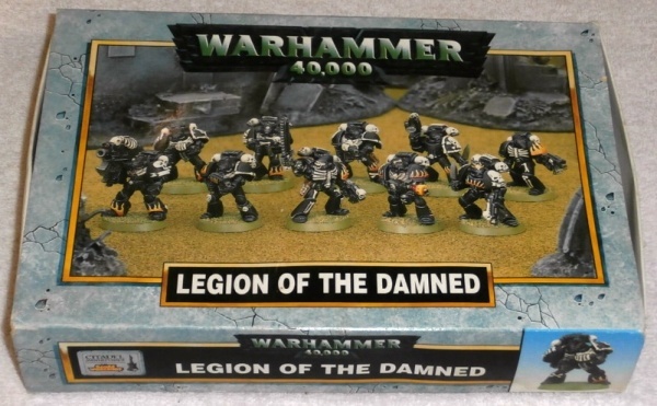 lot 17 image: Box of Warhammer Metal Figures