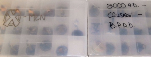 lot 18 image: Two Boxes of Game Figures
