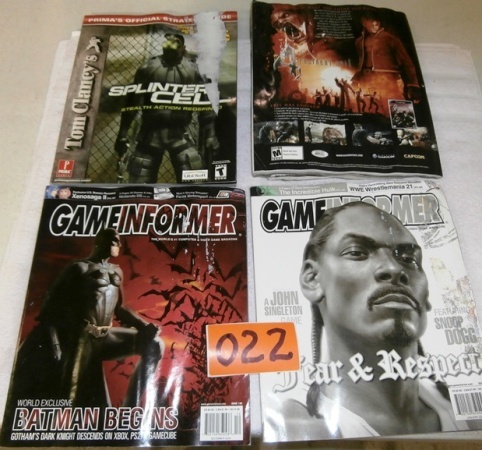lot 22 image: Five Gaming Magazines