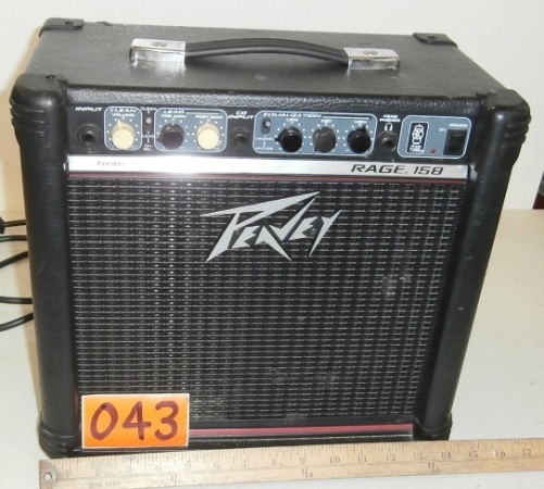 lot 43 image: Peavey RAGE 158 Guitar Amplifier