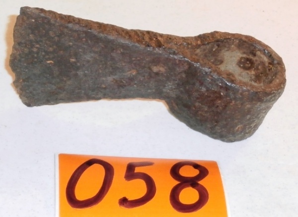 lot 58 image: Vintage Hand Forged Trade Axe Head